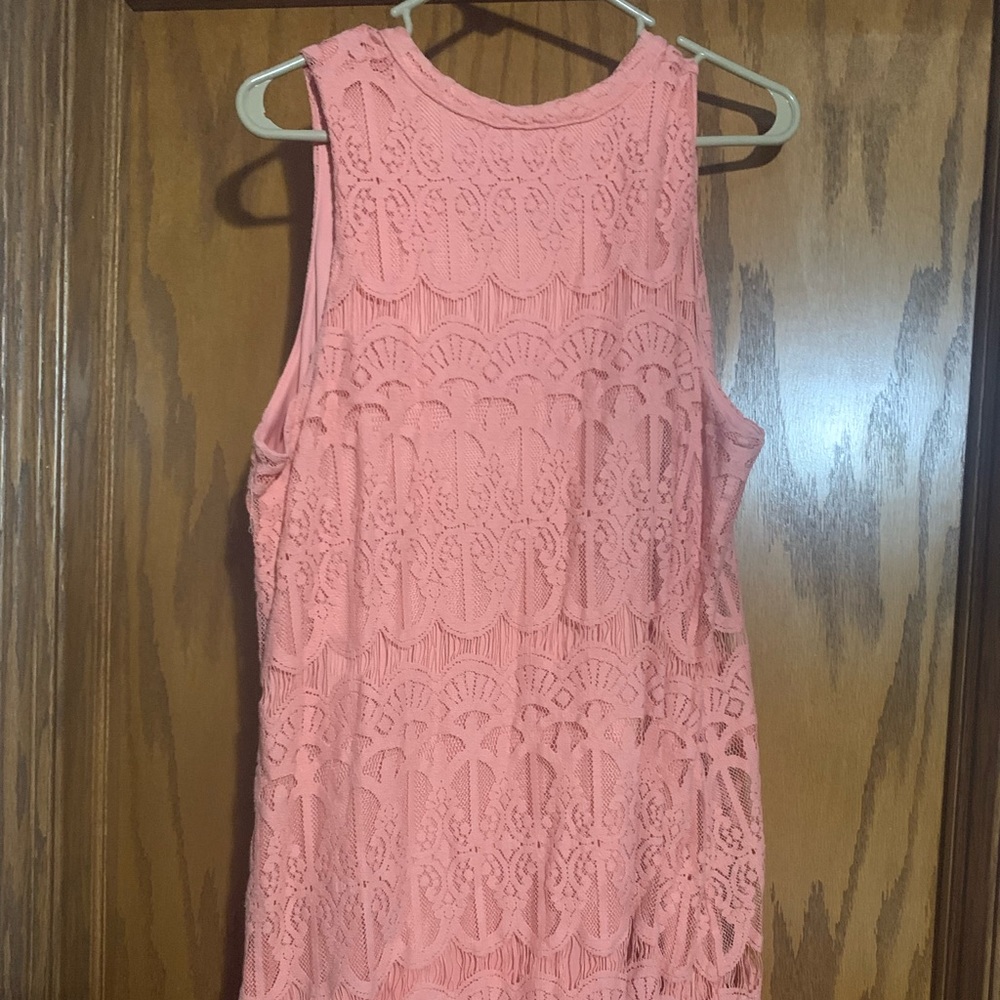 A Peach short Love Fire size XL dress